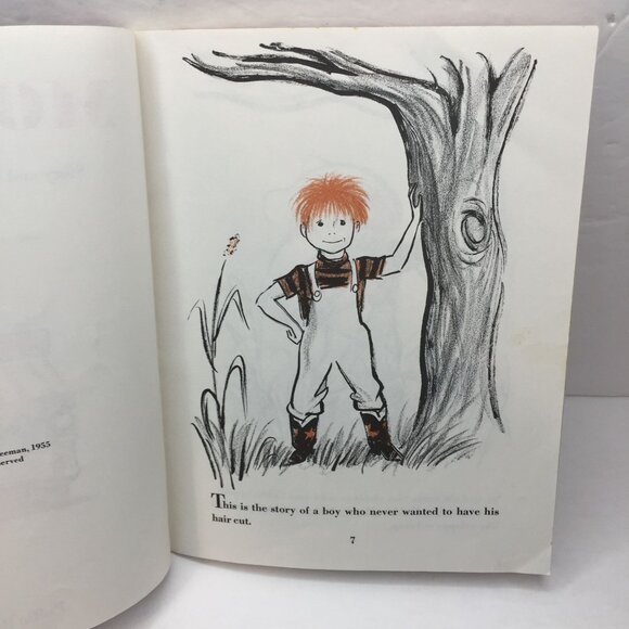 Vintage Lot 3 Kids Picture Books Curious George Pete's A Pizza Mop Top Haircut - Picture 8 of 16